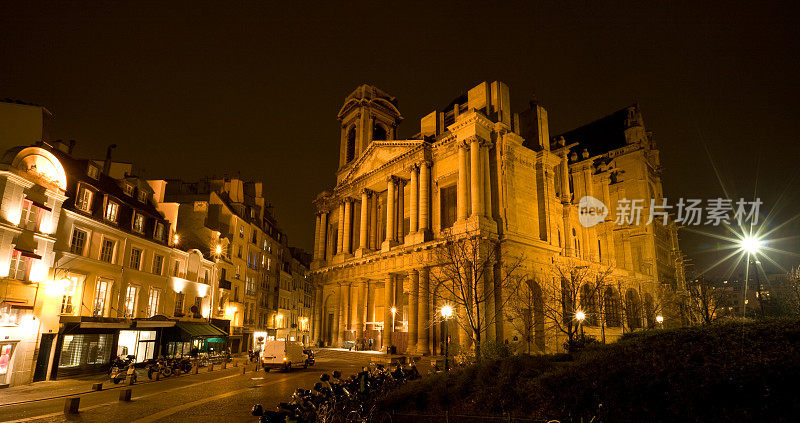 圣尤斯塔什教堂，Les Halles，巴黎